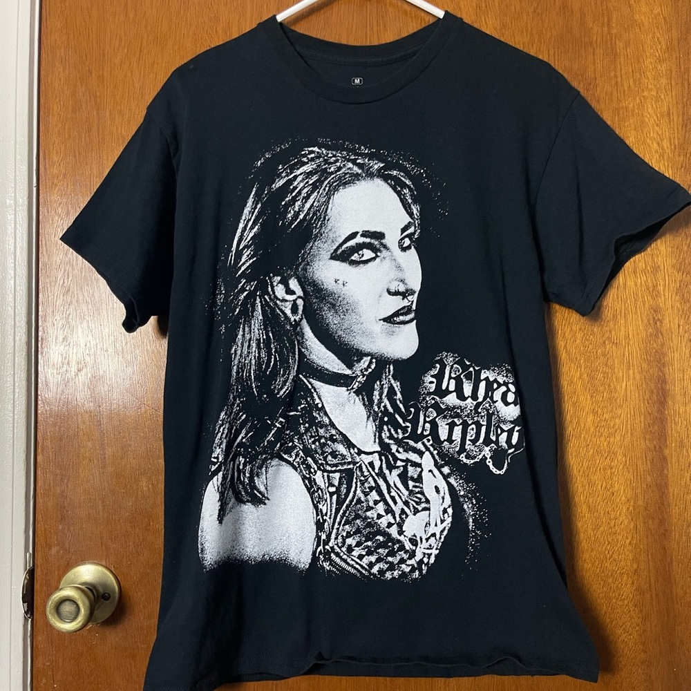Rhea Ripley Ripple Junction Black WWE Graphic Tee (M)